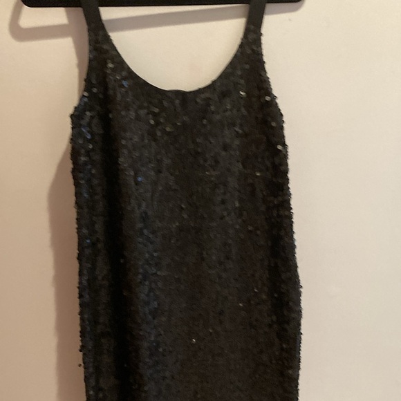 THEOREY Sequins black dress - Picture 5 of 7